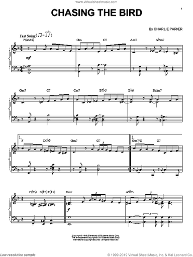 Chasing The Bird (arr. Brent Edstrom)