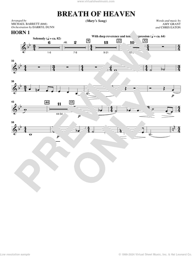 Breath Of Heaven (from "All Is Well")