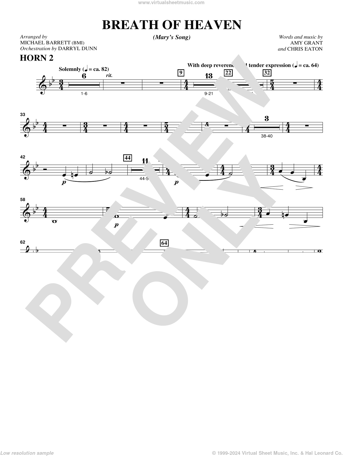 Breath Of Heaven (from "All Is Well")