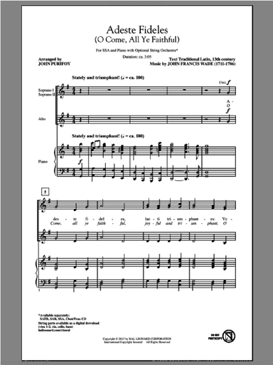 O Come, All Ye Faithful (Adeste Fideles)