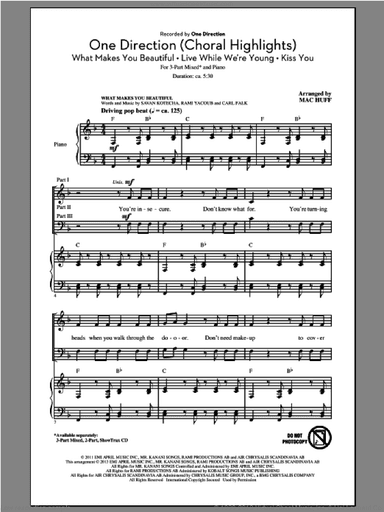 One Direction (Choral Highlights)