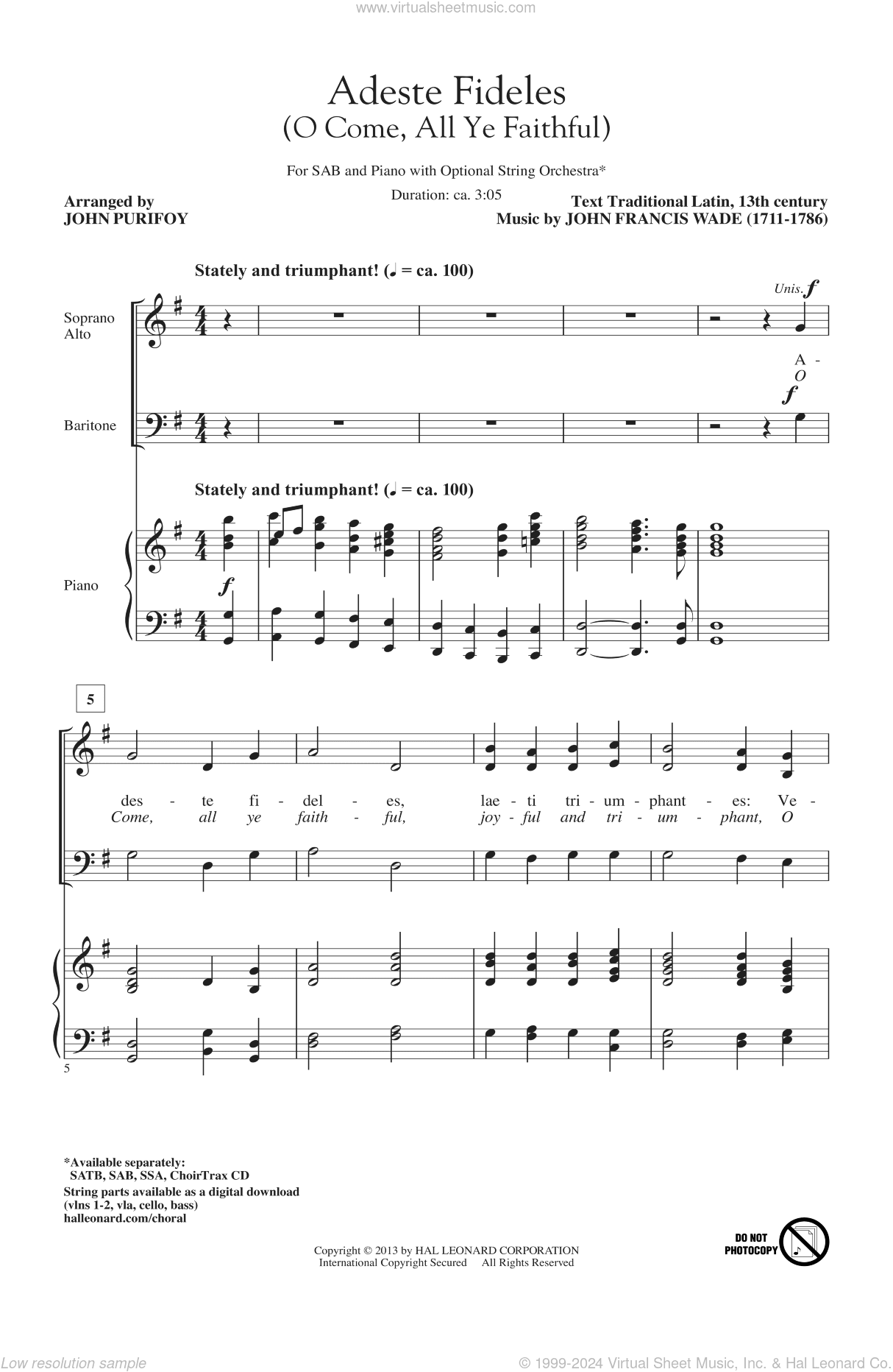 O Come, All Ye Faithful (Adeste Fideles)