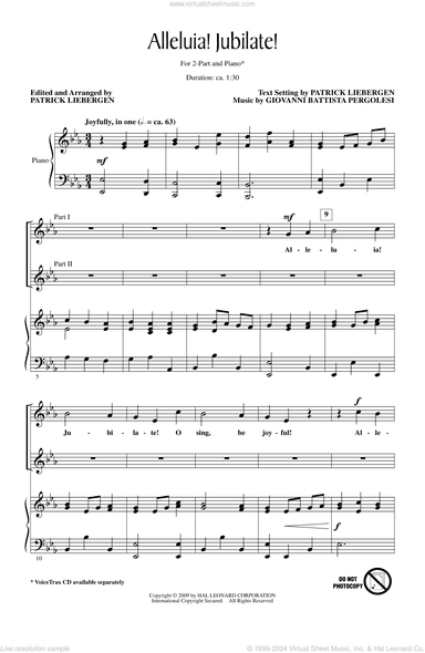 Alleluia! Jubilate!