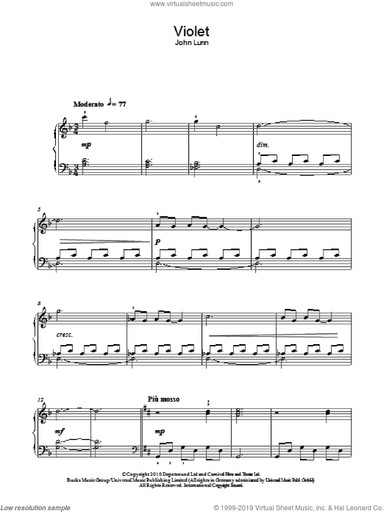 Violet, (easy)