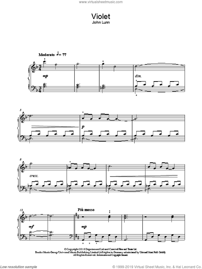 Violet, (easy)