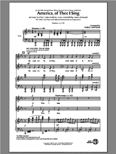 America, Of Thee I Sing