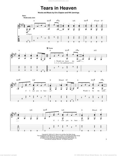 Tears In Heaven