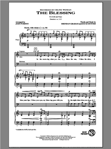 The Blessing (arr. John Purifoy)