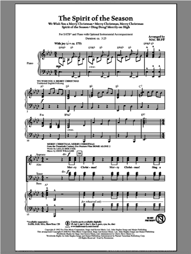 The Spirit of the Season (Medley)