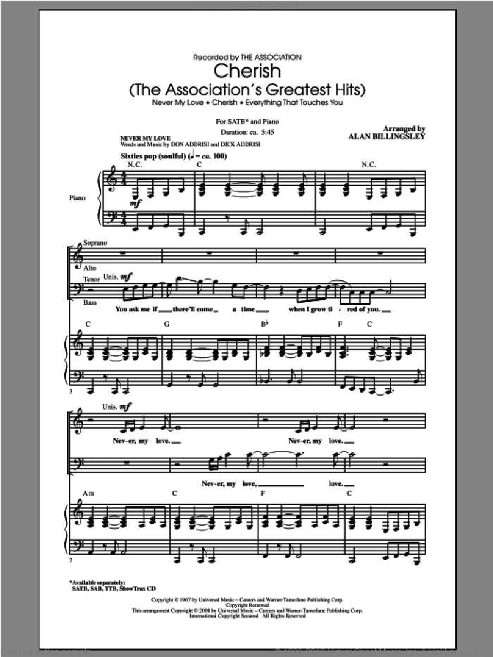 Cherish (The Association's Greatest Hits)