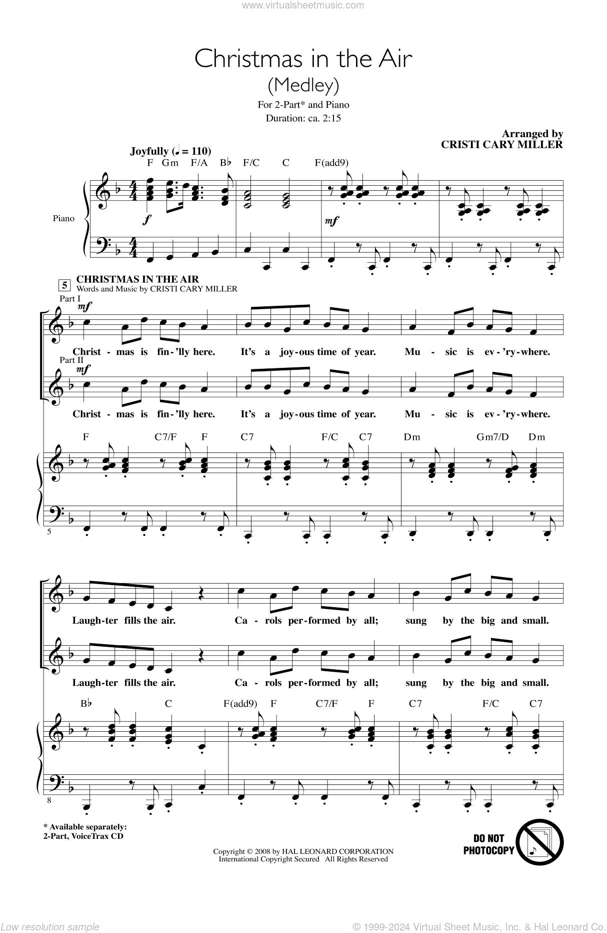 Christmas In The Air (Medley)