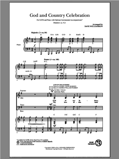 God And Country Celebration (Medley)