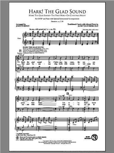 Hark! The Glad Sound (Medley)