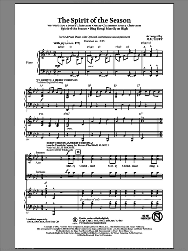 The Spirit of the Season (Medley)