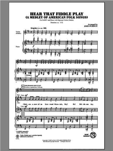 Hear That Fiddle Play (A Medley of American Folk Songs)