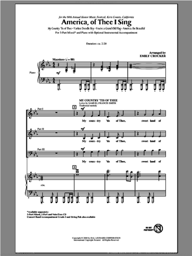 America, Of Thee I Sing