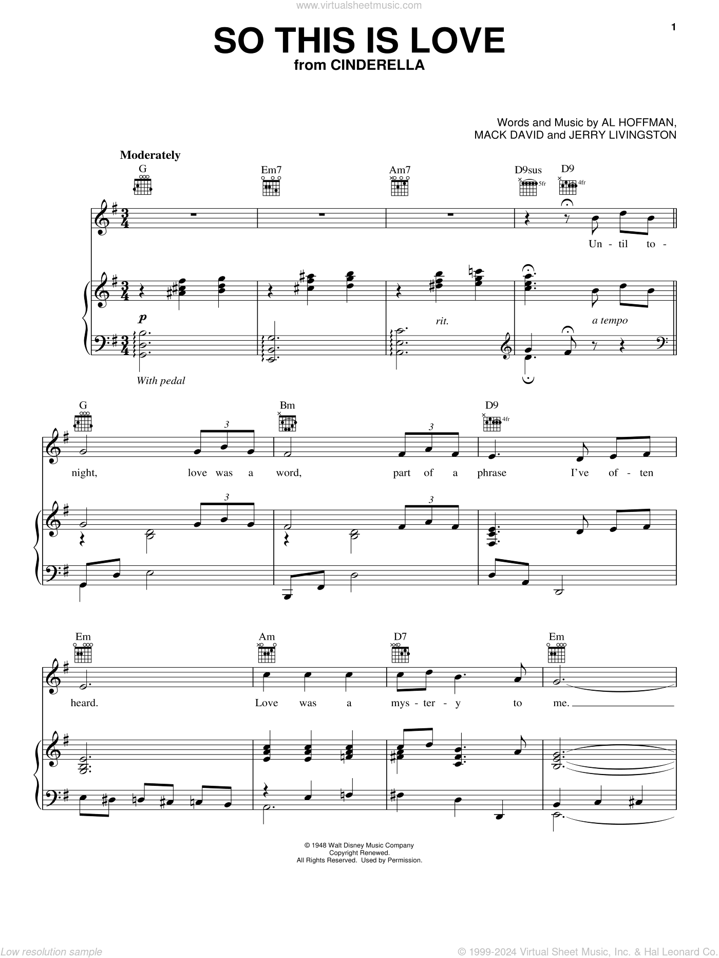 So This Is Love (from Cinderella)