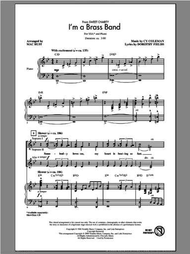I'm A Brass Band (from Sweet Charity)