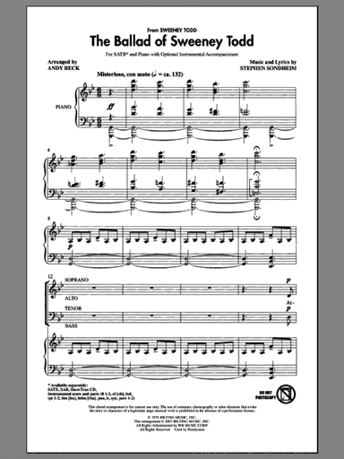 The Ballad Of Sweeney Todd