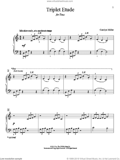Triplet Etude
