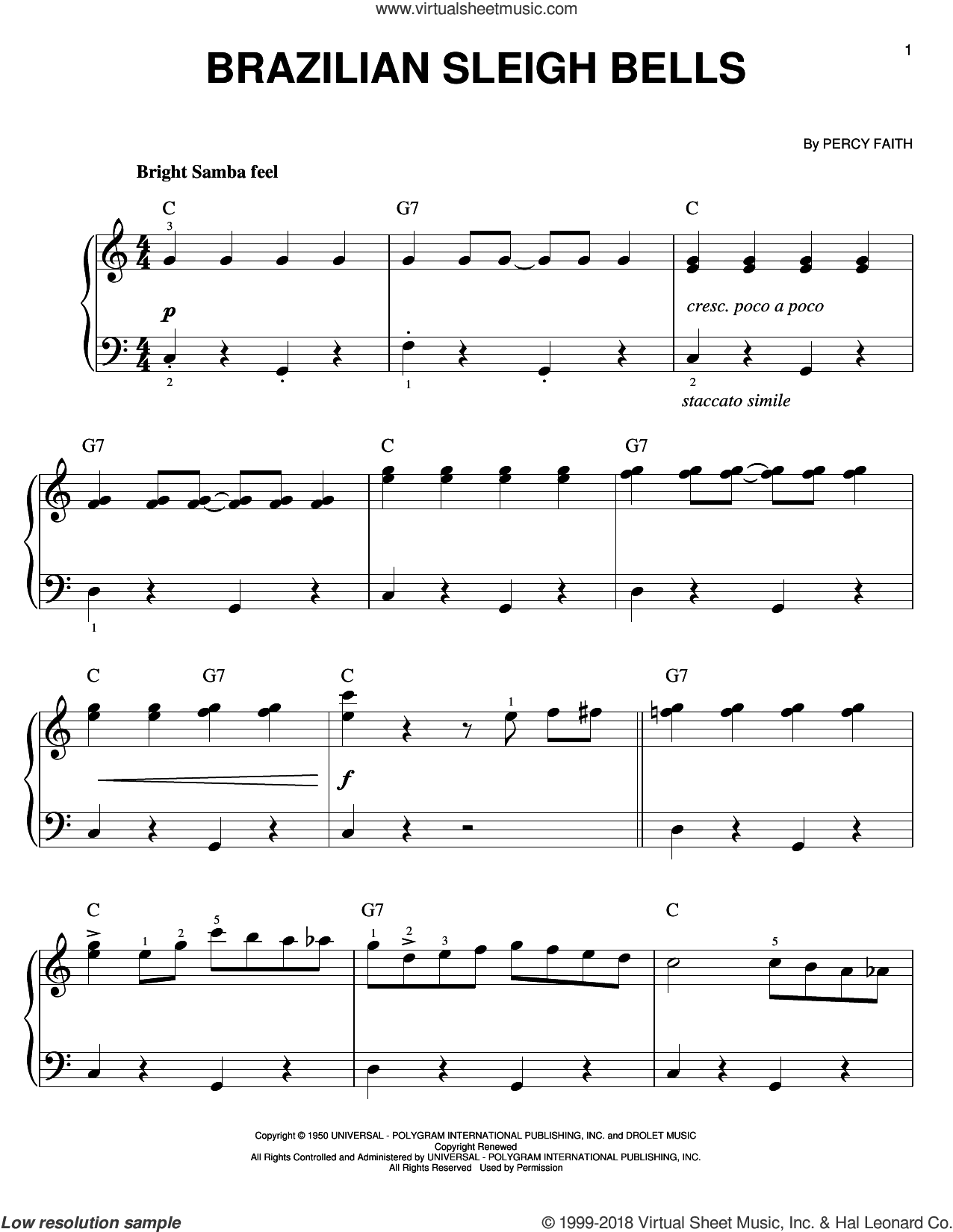Brazilian Sleigh Bells