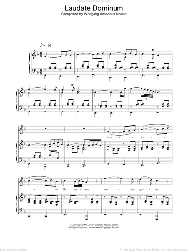 Laudate Dominum (from Solemn Vespers)