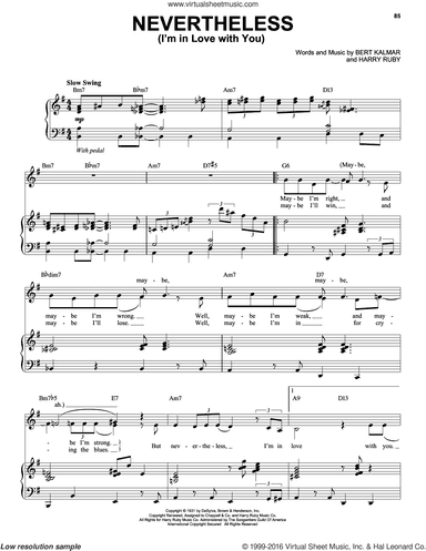 Nevertheless (I'm In Love With You)