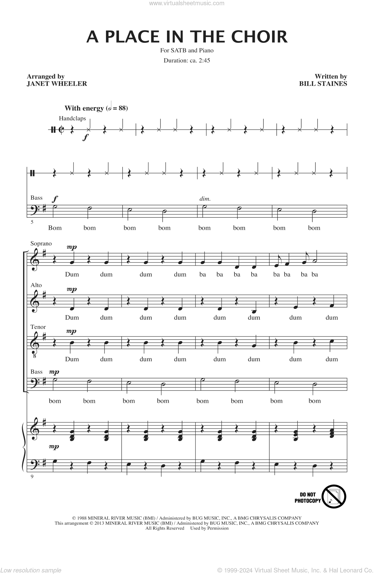 A Place In The Choir