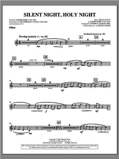 Silent Night, Holy Night (from "carols For Choir And Congregation")