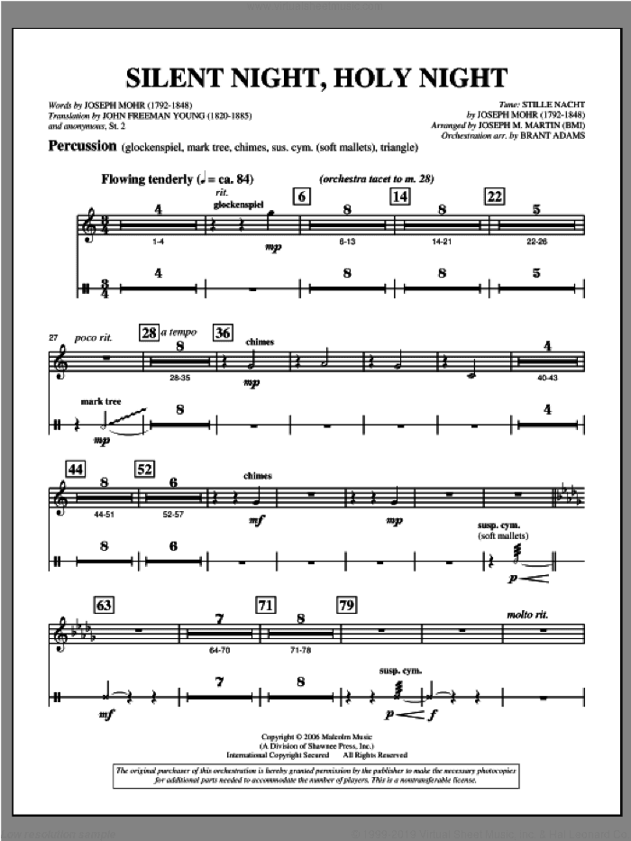 Silent Night, Holy Night (from "carols For Choir And Congregation")