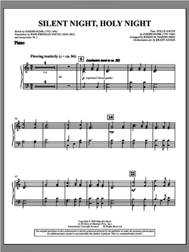 Silent Night, Holy Night (from "carols For Choir And Congregation")
