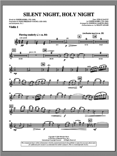 Silent Night, Holy Night (from "carols For Choir And Congregation")