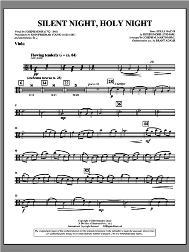 Silent Night, Holy Night (from "carols For Choir And Congregation")