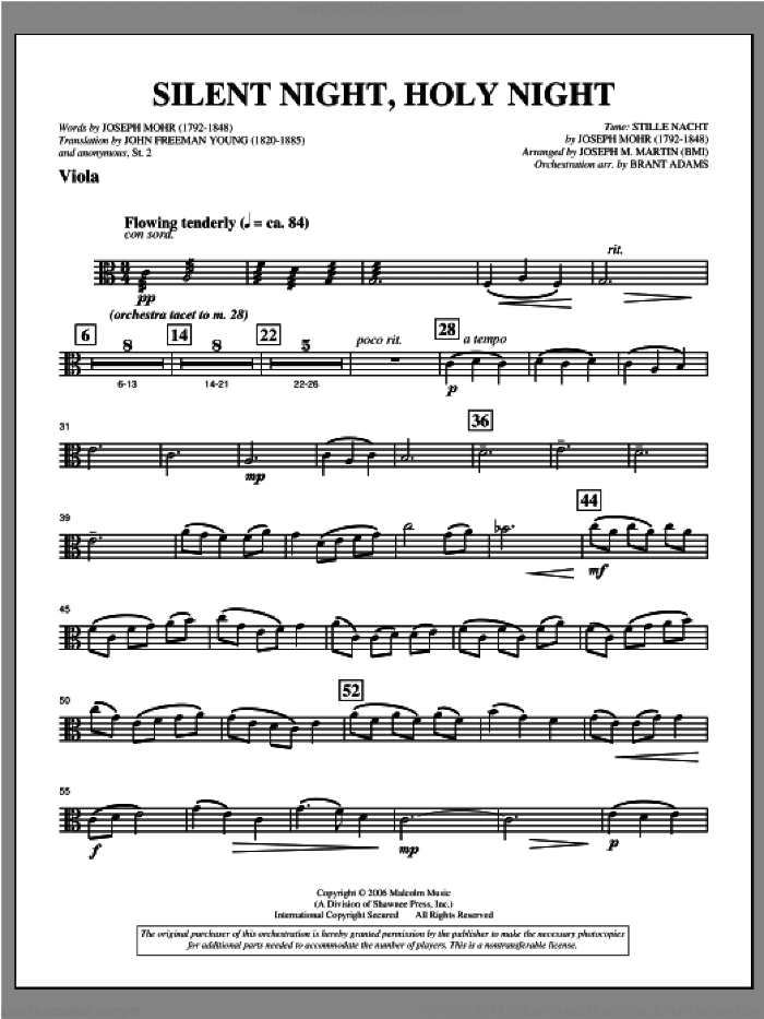 Silent Night, Holy Night (from "carols For Choir And Congregation")