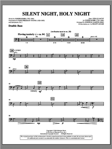 Silent Night, Holy Night (from "carols For Choir And Congregation")