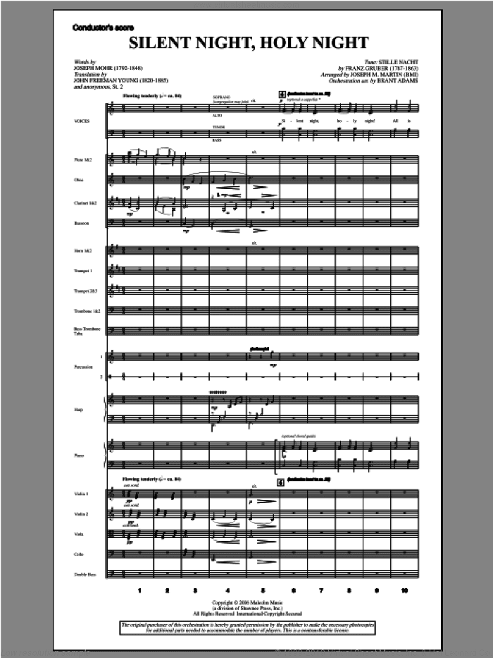 Silent Night, Holy Night (from Carols For Choir And Congregation)