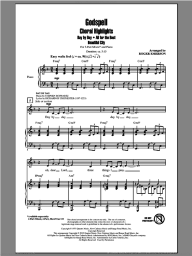 Godspell (Choral Highlights)