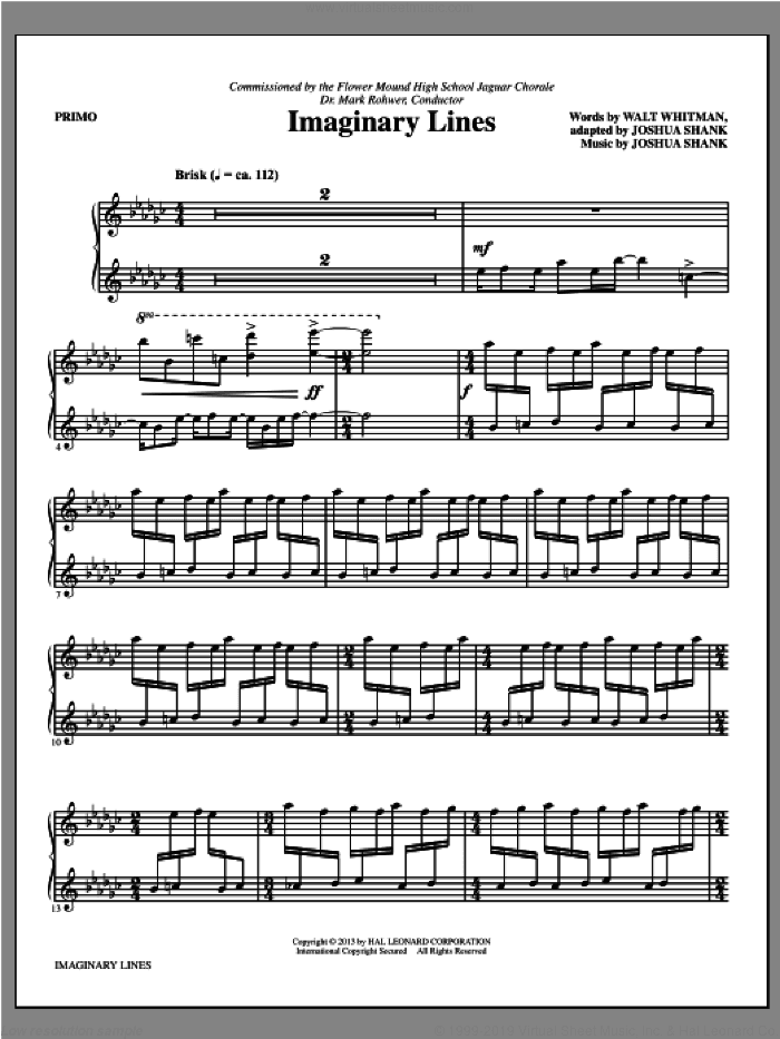 Imaginary Lines (complete set of parts)