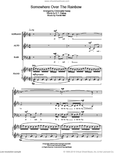 Over The Rainbow (from The Wizard Of Oz)