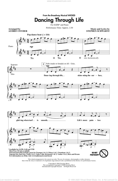 Dancing Through Life (from Wicked)