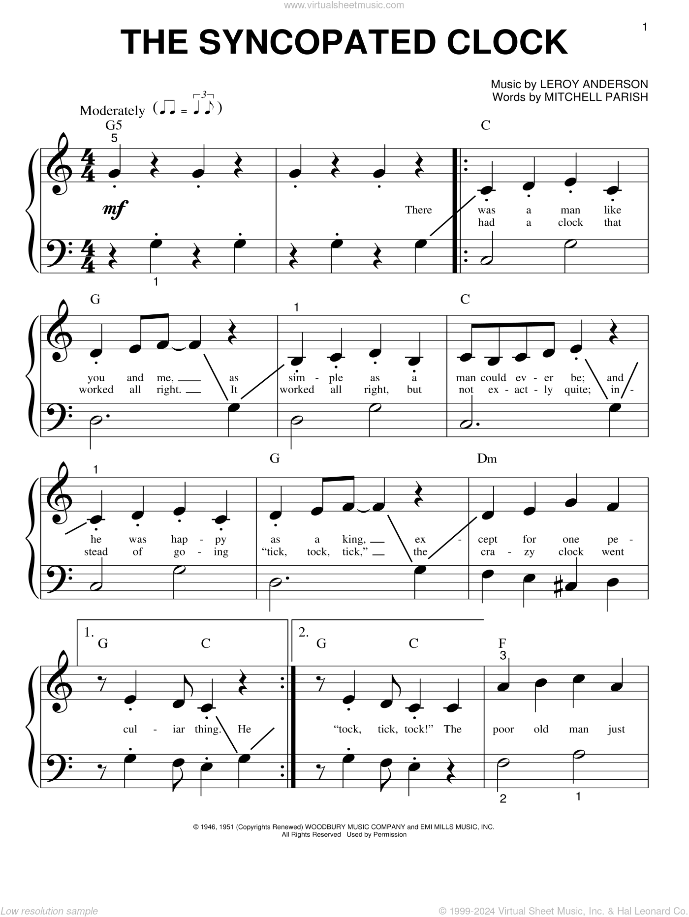 The Syncopated Clock