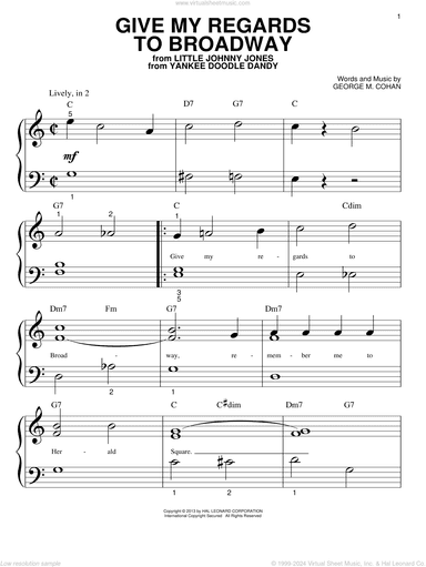 Give My Regards To Broadway