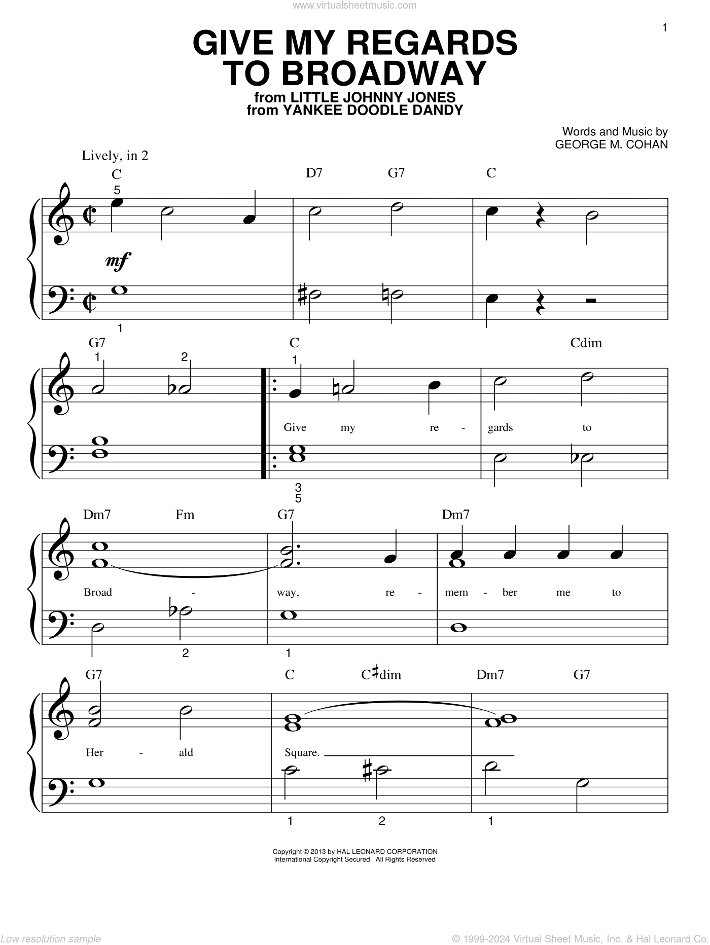 Give My Regards To Broadway