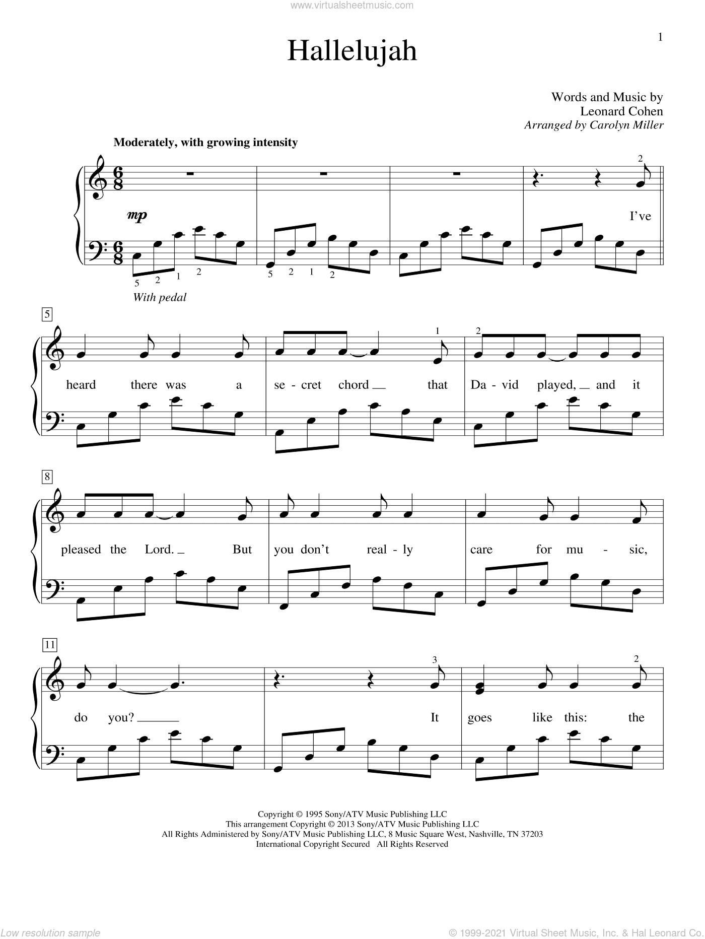Hallelujah (arr. Carolyn Miller)