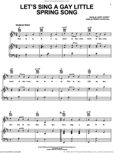 Let's Sing A Gay Little Spring Song