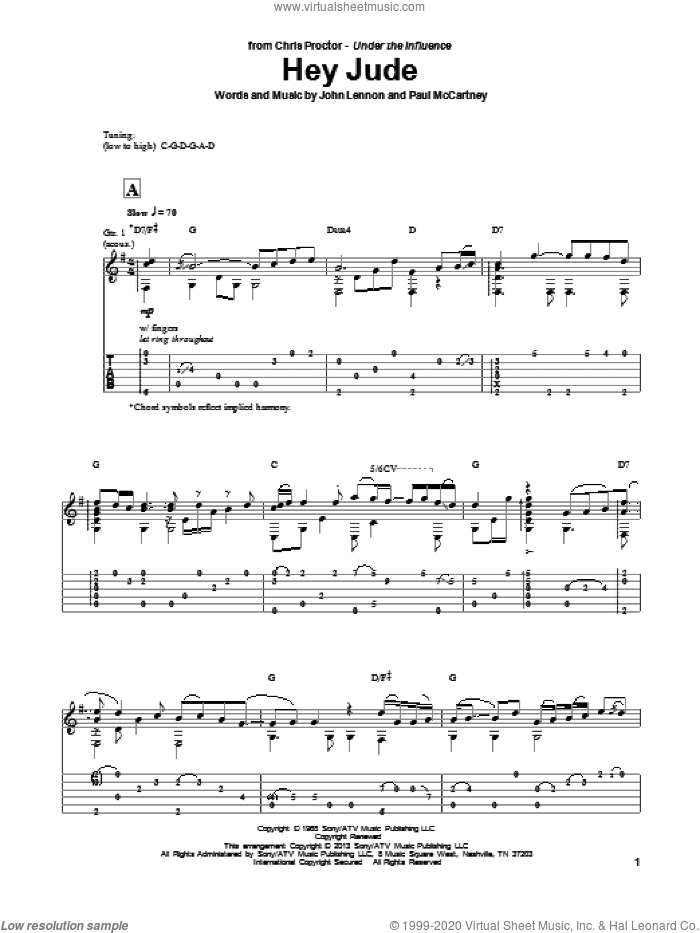 Hey Jude (arr. Chris Proctor)