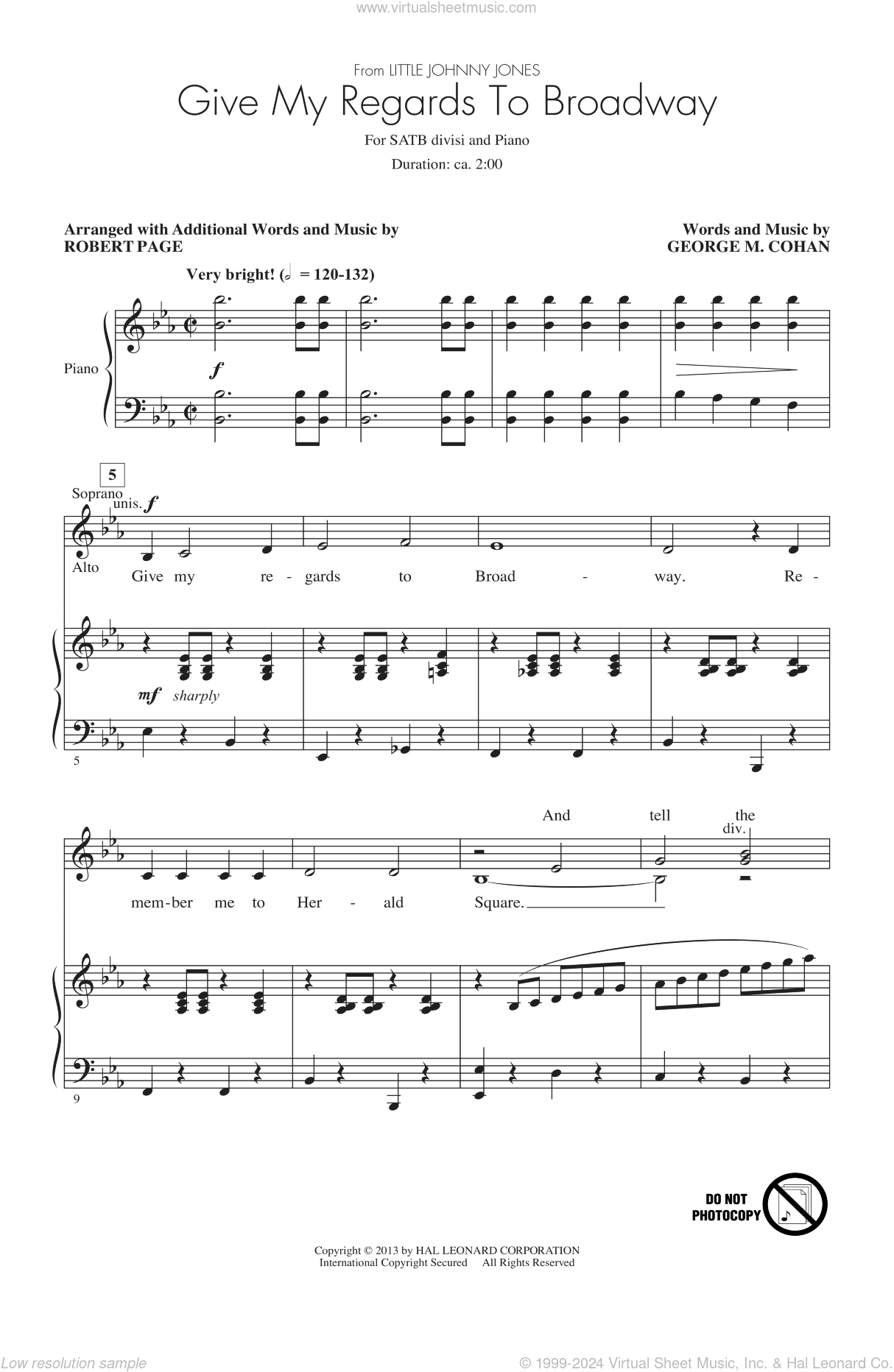 Give My Regards To Broadway