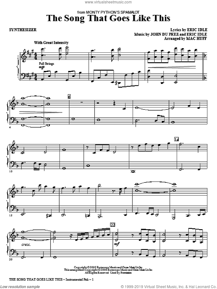 The Song That Goes like This