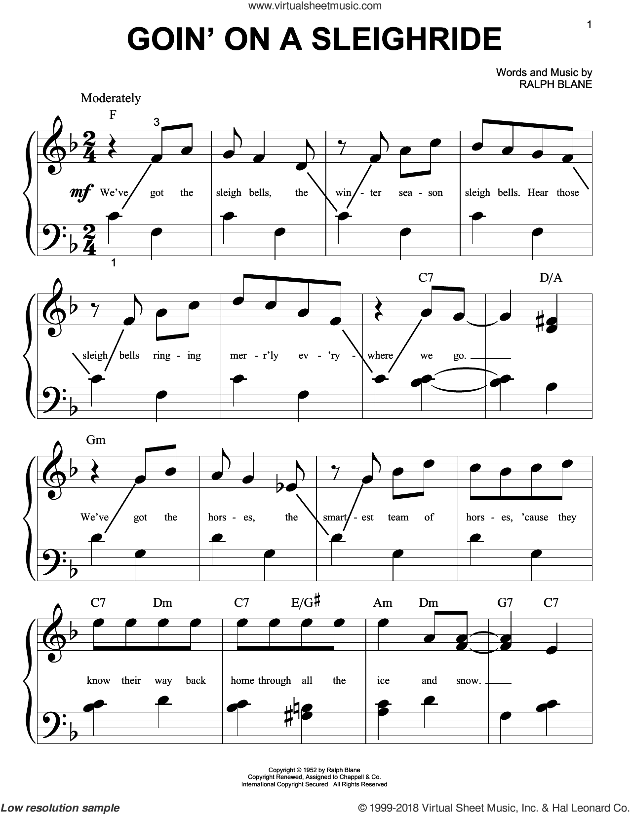 Goin' On A Sleighride