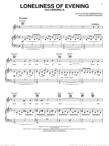 Loneliness Of Evening (from Cinderella)